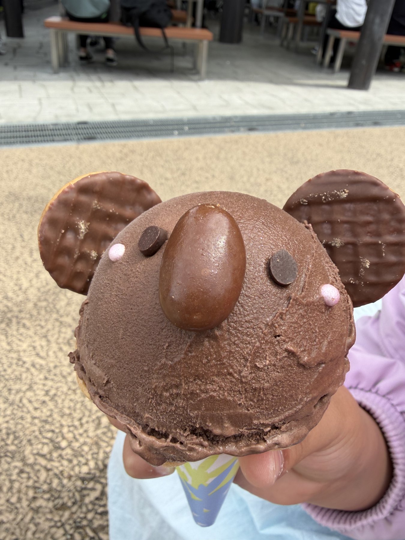 東山動植物園 どうぶつカフェのコアラアイス