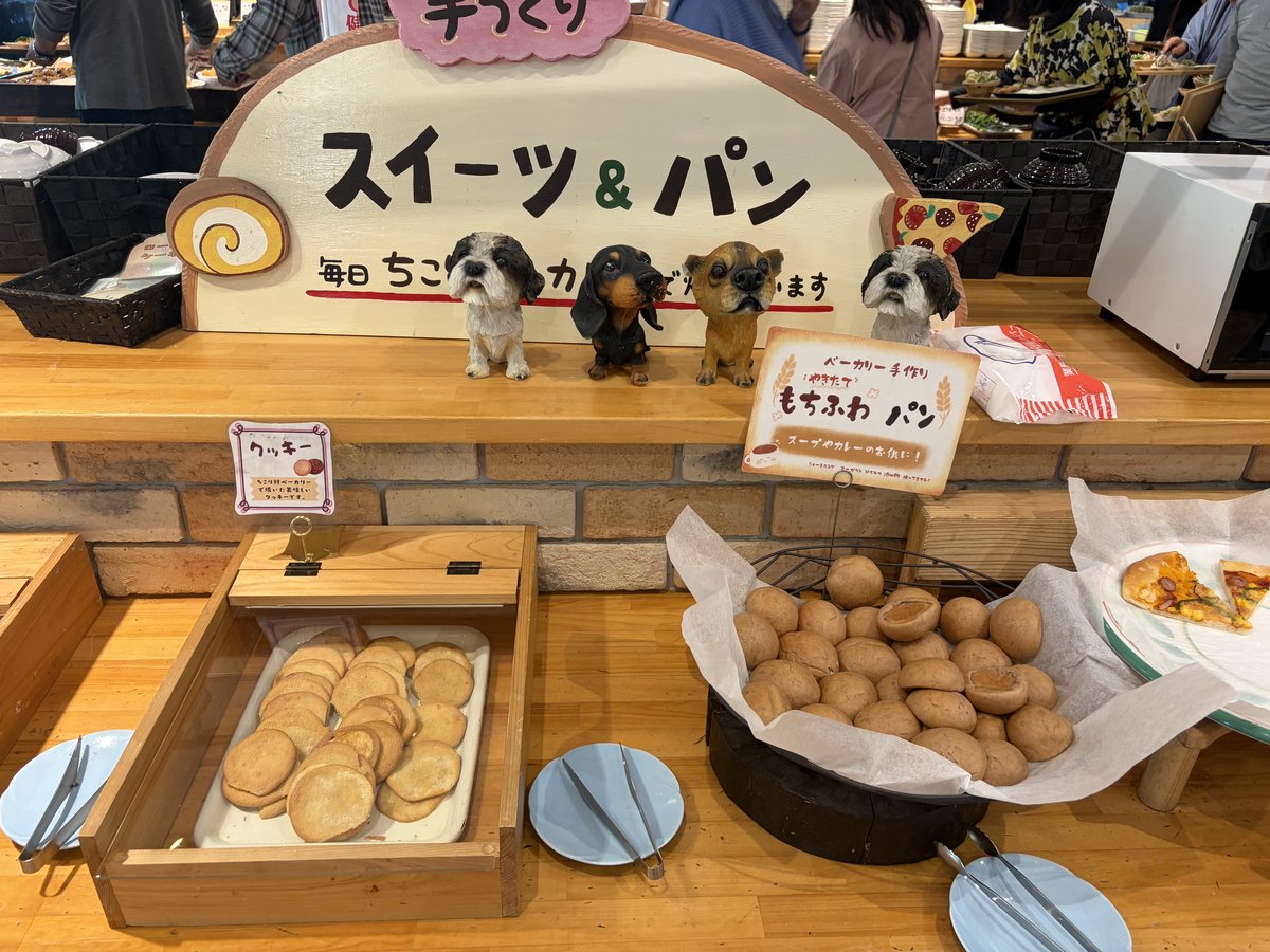 ちこり村 バーバーズダイニング 手作りスイーツ＆パンコーナー