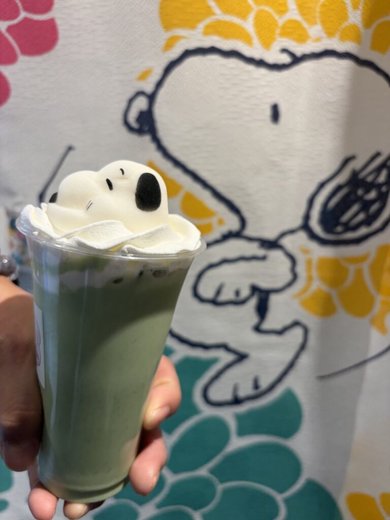 スヌーピーソフトクリーム