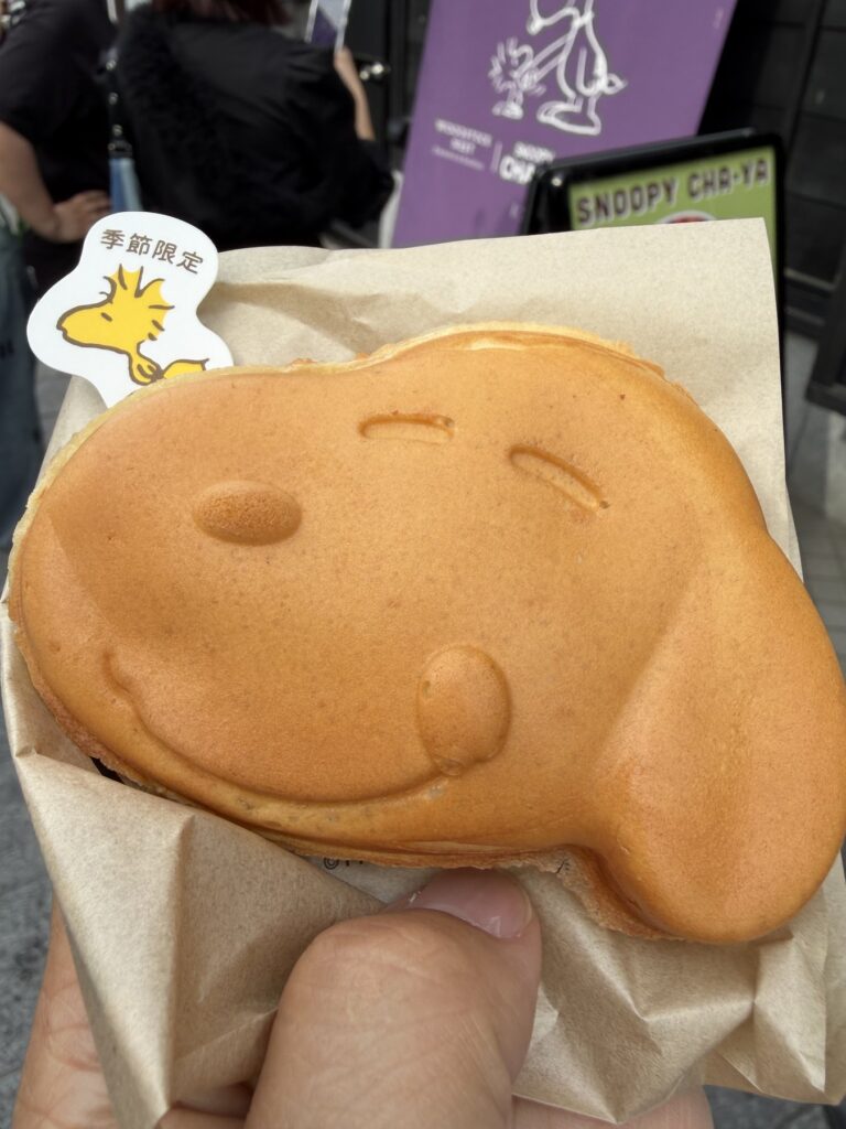 スヌーピーやき スヌーピー顔