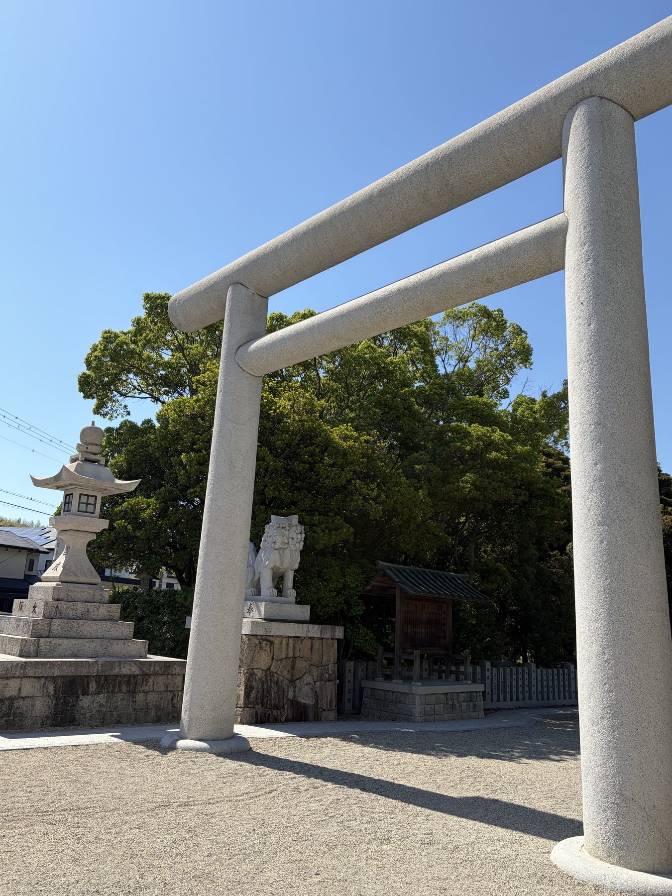 伊弉諾神宮の大鳥居