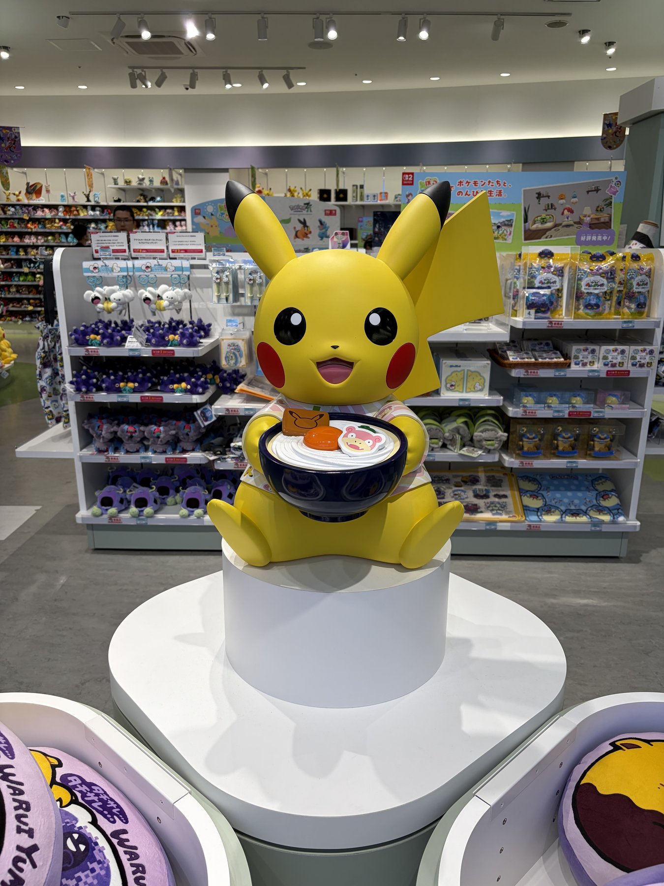 ポケモンセンターカガワのピカチュウ