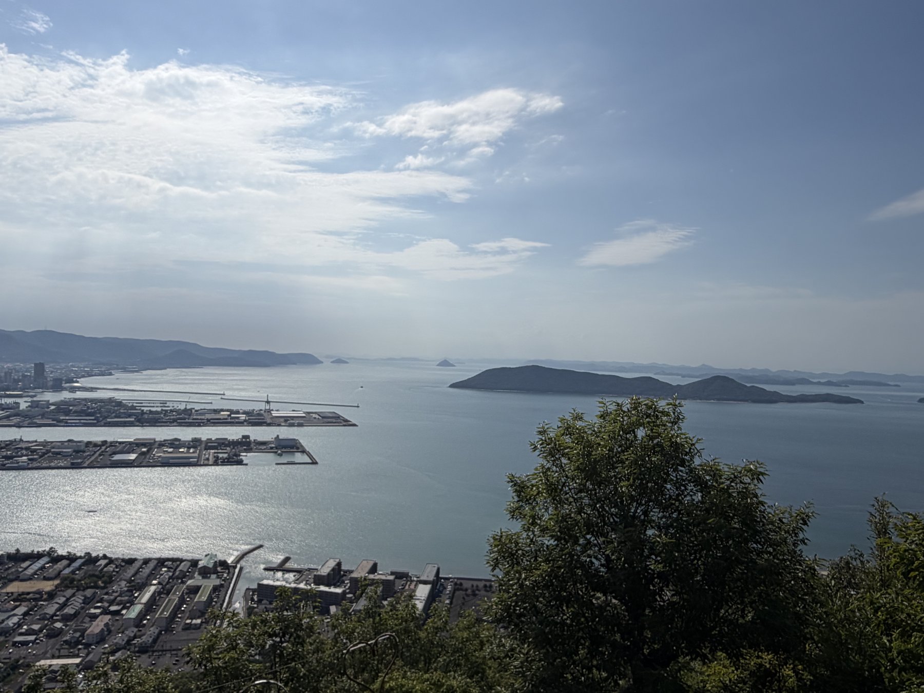 屋島山上からの絶景