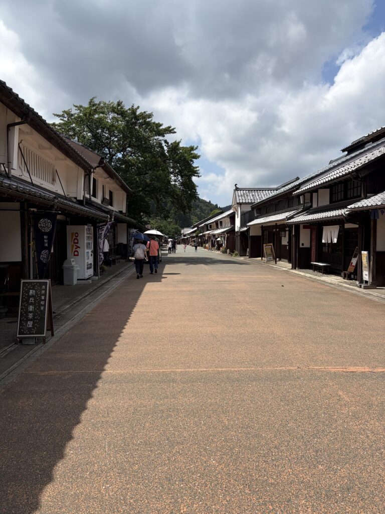 月9ドラマ サバ缶、宇宙へ行くのロケ地となった熊川宿の町並み